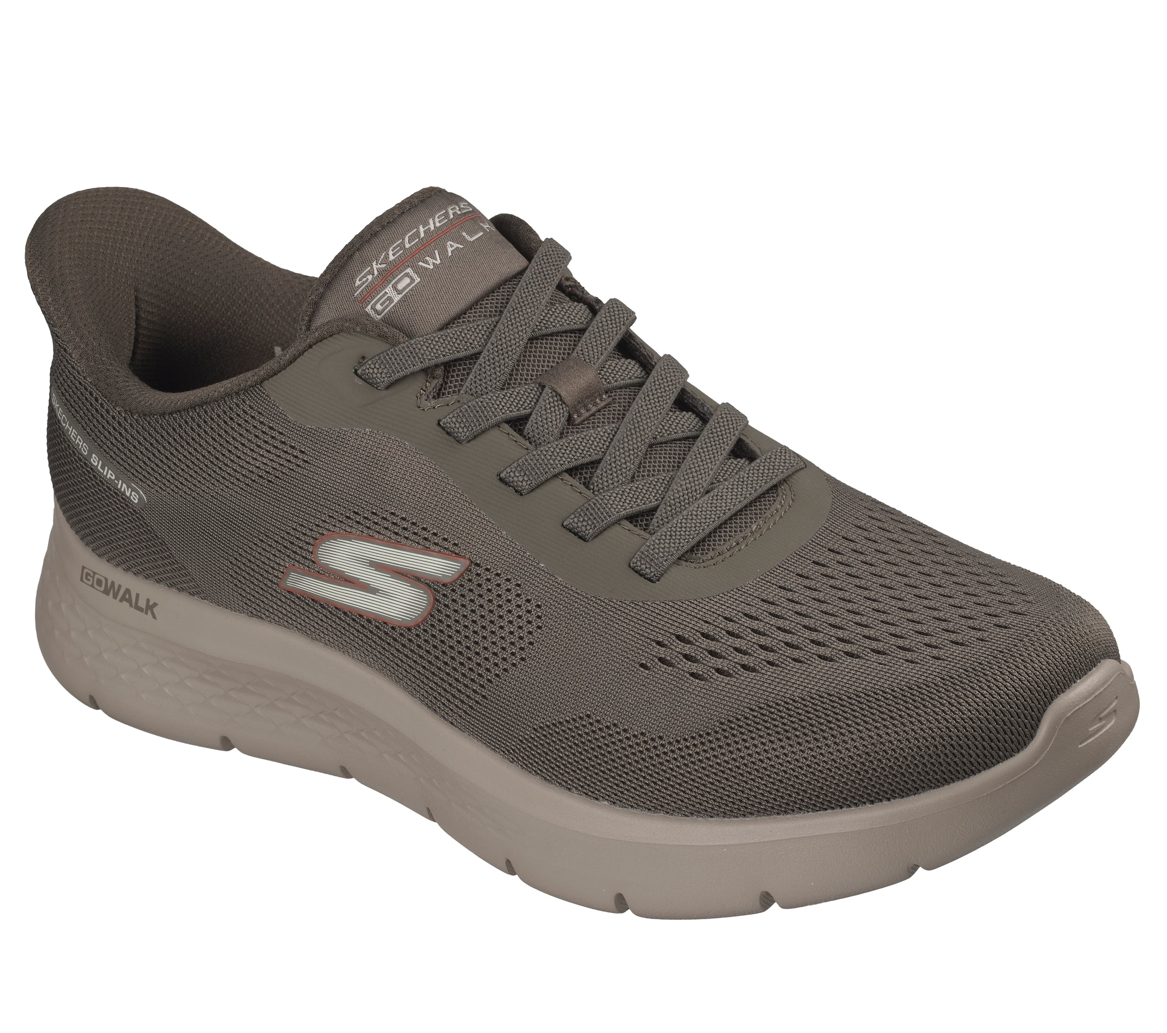 SKECHERS Sneaker in Braun: Vorderseite