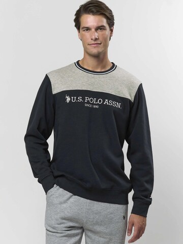 U.S. POLO ASSN. Neulepaita ' Cesar ' värissä harmaa: etupuoli