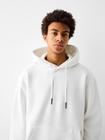 Bershka Sweatshirt i vit