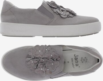 JANA Flats & Loafers in 40 in Grey: front