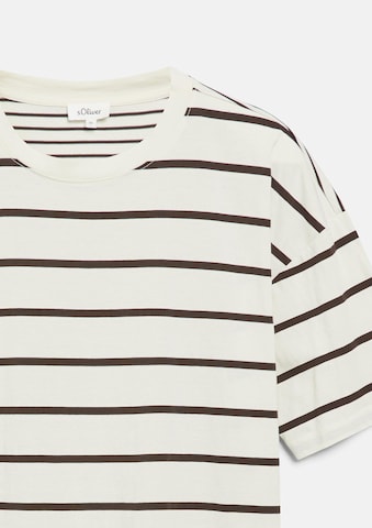 T-shirt s.Oliver en blanc