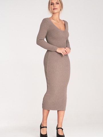 Robes en maille 'M1090' Figl en beige
