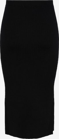 PIECES Spódnica 'CRISTA' w kolorze czarny