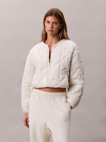 Veste mi-saison Calvin Klein Jeans en blanc