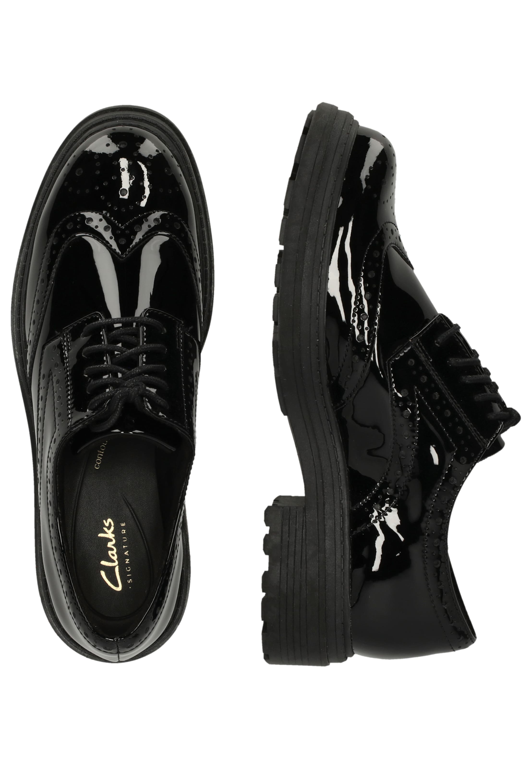 CLARKS Lace-up shoe 'Orinoco3 Derby' in Black