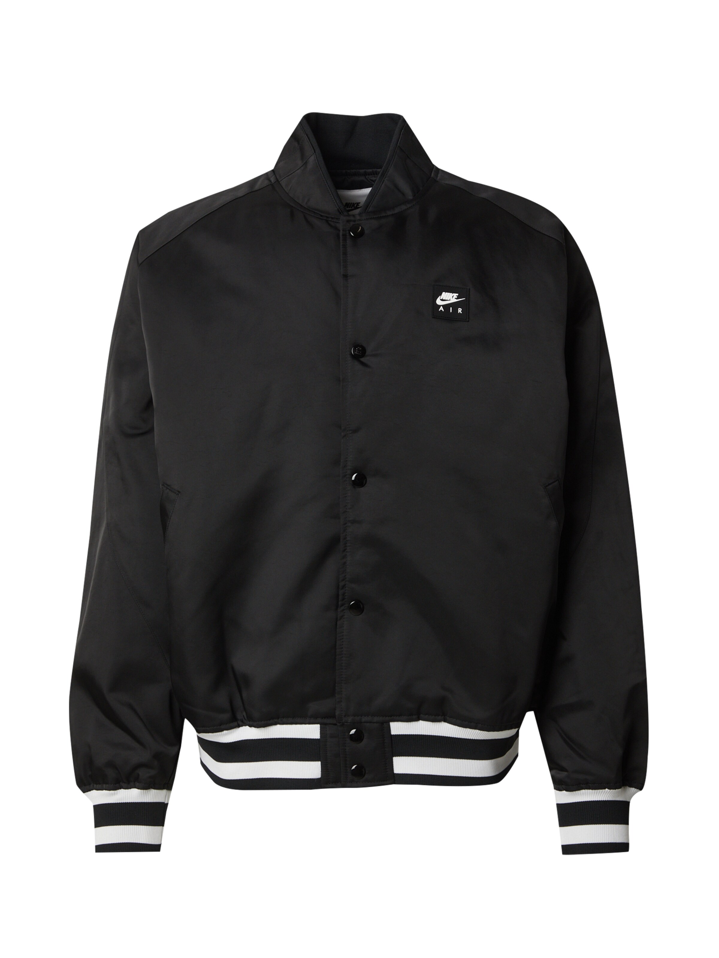 Giacca di mezza stagione 'AIR VARSITY' di Nike Sportswear in nero: frontale