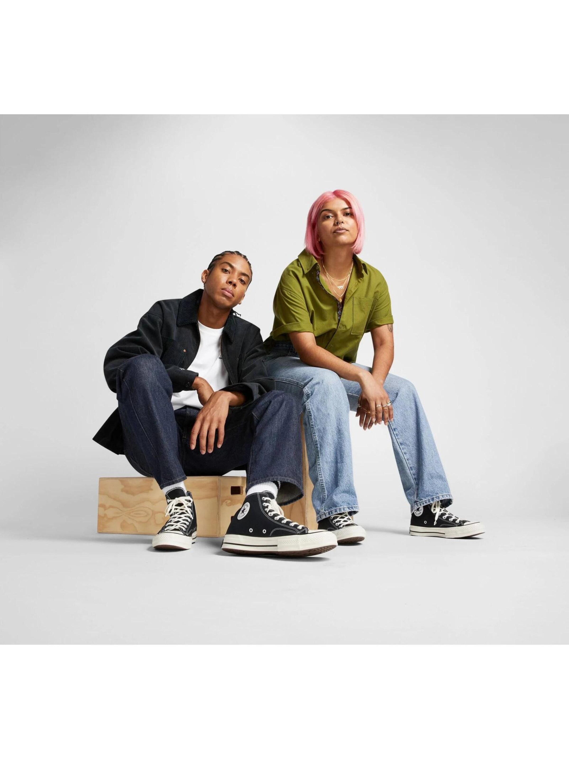 CONVERSE Sneaker low 'Converse Chuck 70 Canvas'‌‌‌‌‌‌‌ in Schwarz