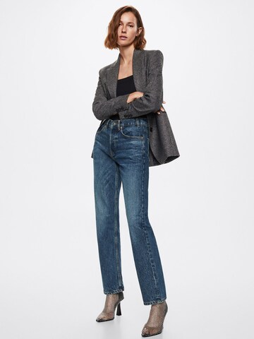 MANGO Regular Jeans 'Evelyn' in Blau