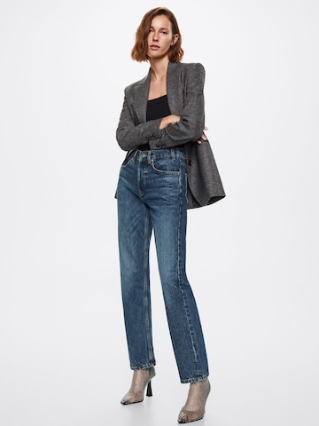 Regular Jeans 'Evelyn' de la MANGO pe albastru