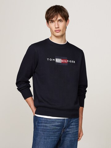 TOMMY HILFIGER Sweatshirt in Blau: Vorderseite