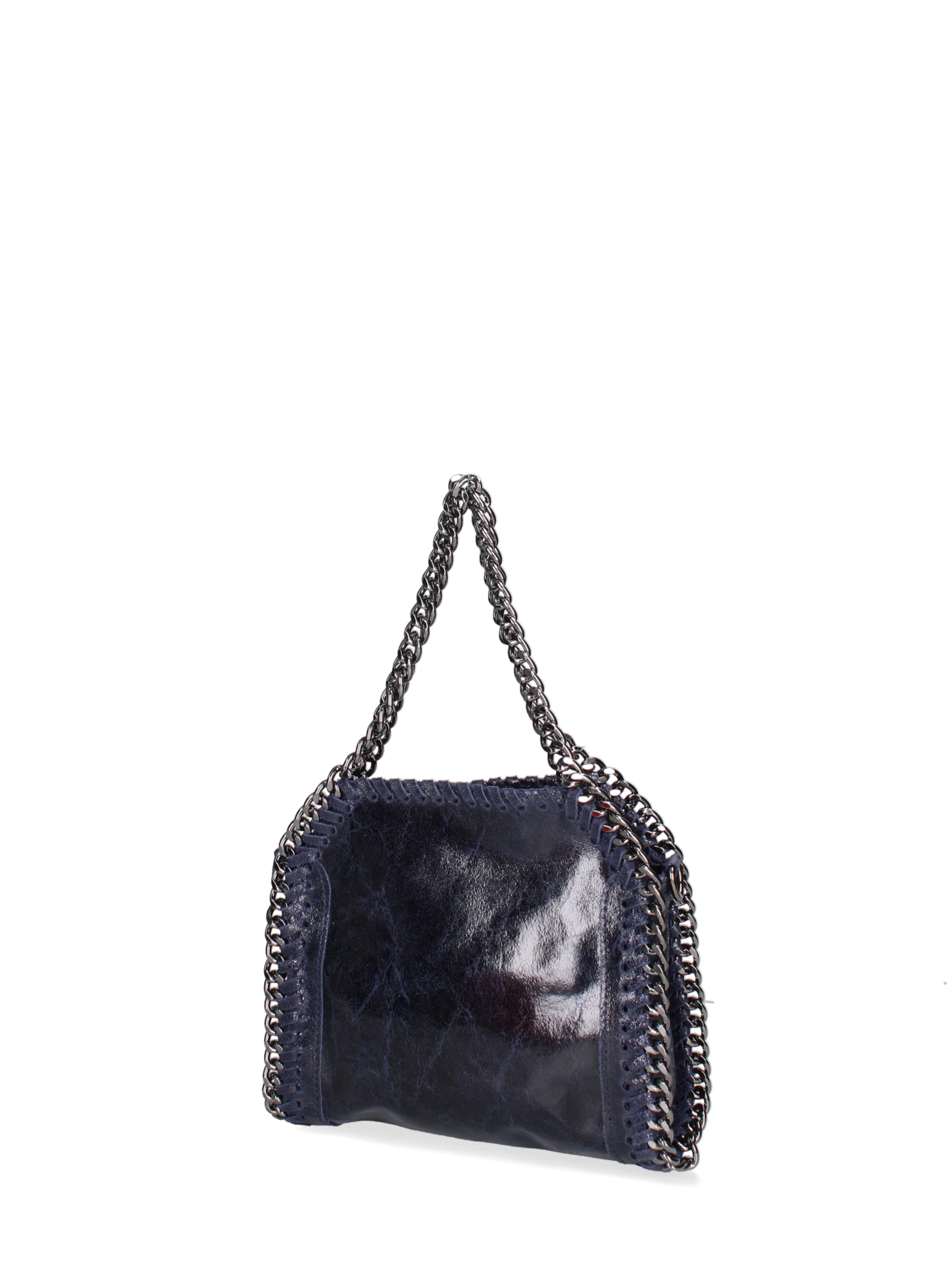 Borsa a mano 'Borsa a mano donna pelle scamosciata stampata con zip - Zefira Chic' di Gave Lux in blu