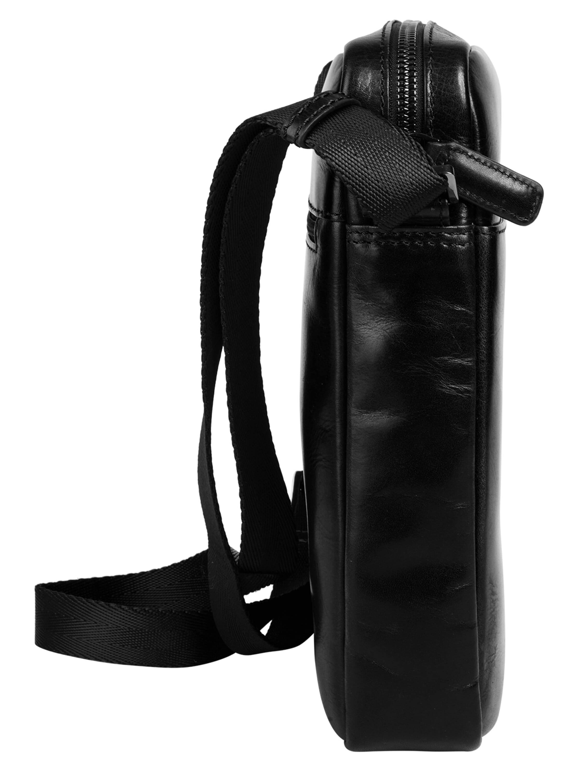 bugatti - Bolso de hombro 'ROMANO' en negro
