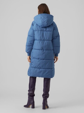 VERO MODA Wintermantel in Blauw