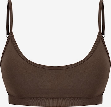 Haut de sport ' Layne ' Smilodox en marron : devant