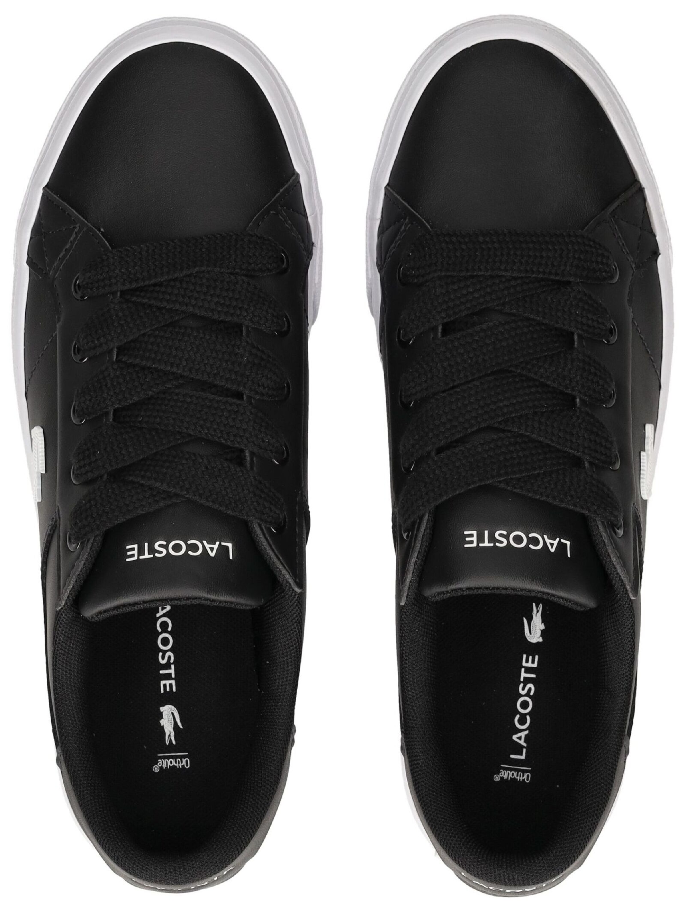 LACOSTE Sneaker in Schwarz