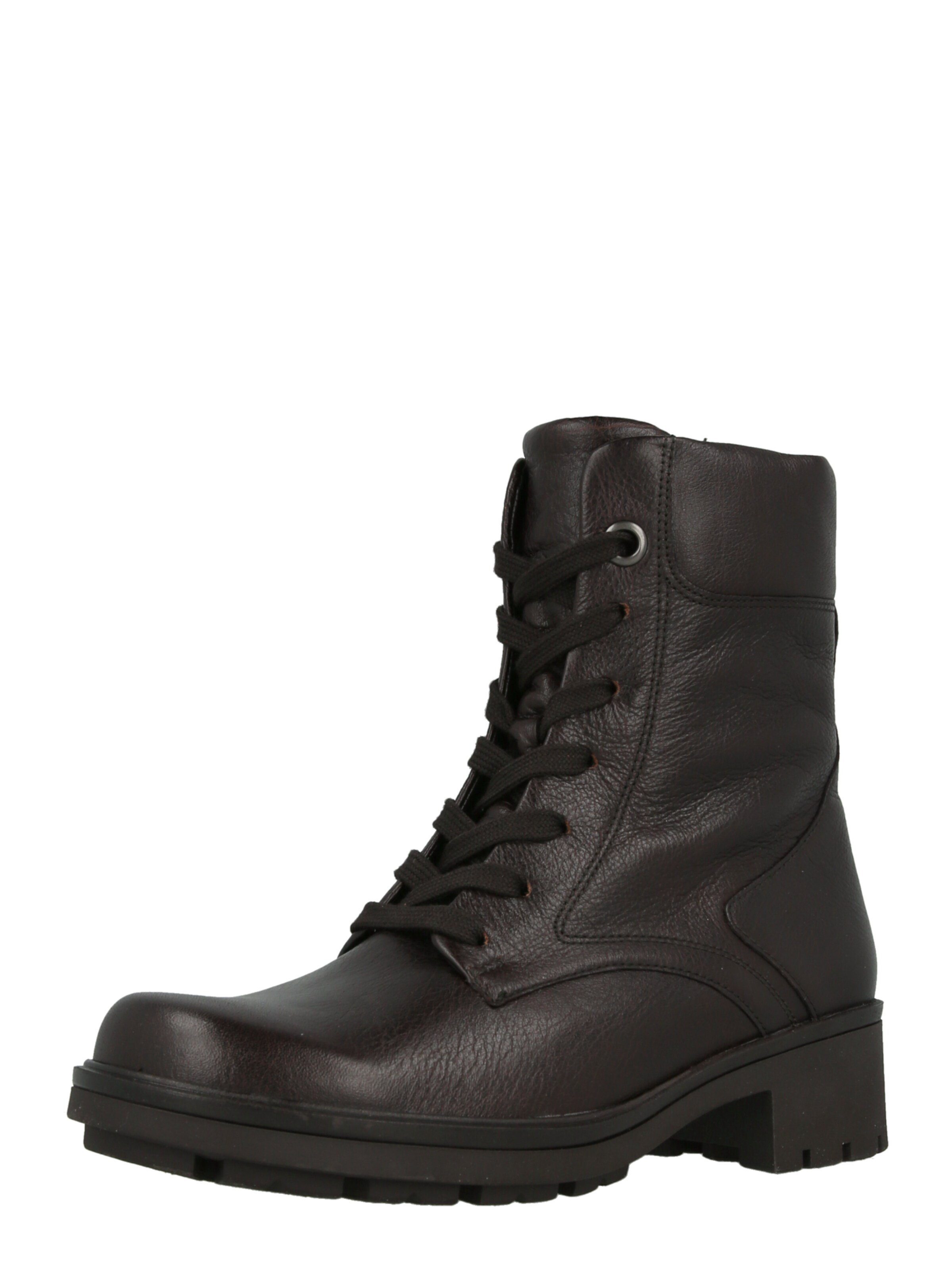 Bottines à lacets GABOR en marron : devant