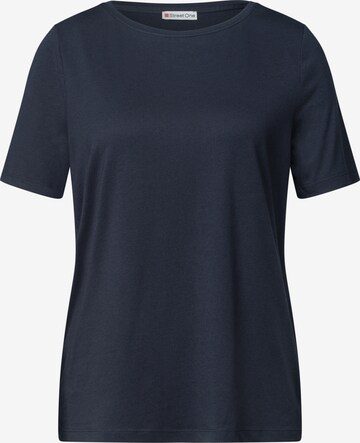 STREET ONE Shirt in Blue: front