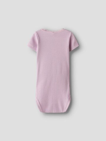 Barboteuse / body 'NBFKab' NAME IT en violet