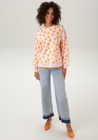 Aniston CASUAL Sweatshirt in Pink