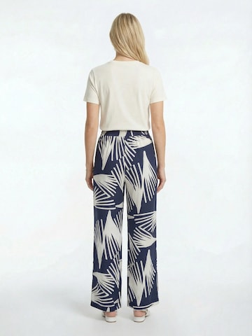 Guido Maria Kretschmer Women Wide leg Byxa 'Lani' i blå