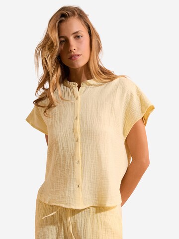 ETAM Slaapshirt 'Soleia' in Geel