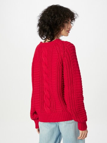 Herrlicher - Pullover em vermelho