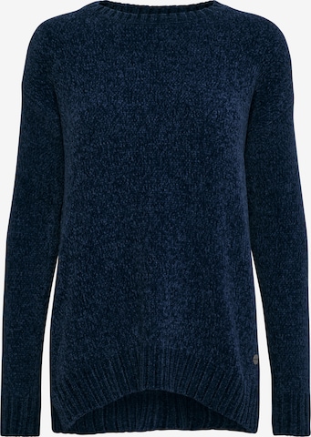 Oxmo Sweater 'Elvina' in Blue: front