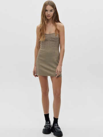 Pull&Bear Summer dress in Brown