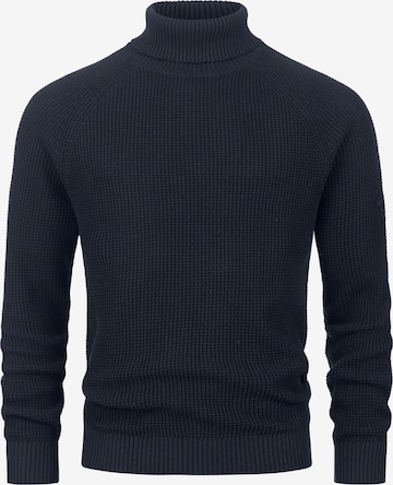 INDICODE JEANS Sweater 'Harlan' in Blue: front