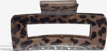 Good to Blue Haarschmuck 'Große Haarspangen mit Leopardenmuster' in Braun: Vorderseite