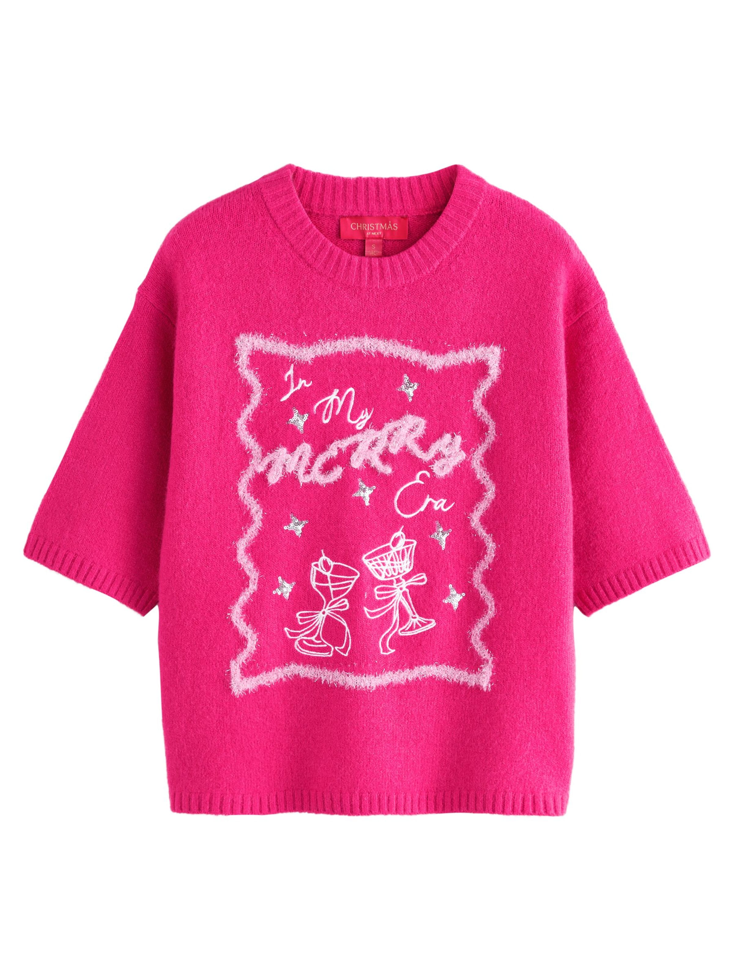 rozā Next Džemperis: no priekšpuses