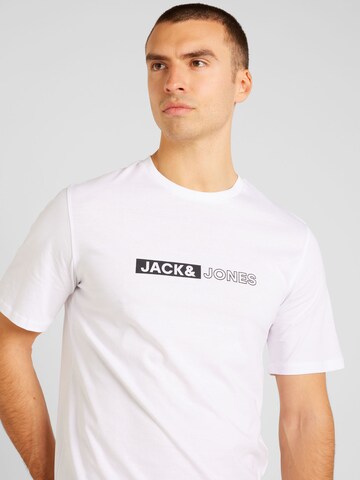 T-Shirt 'Neo' JACK & JONES en blanc