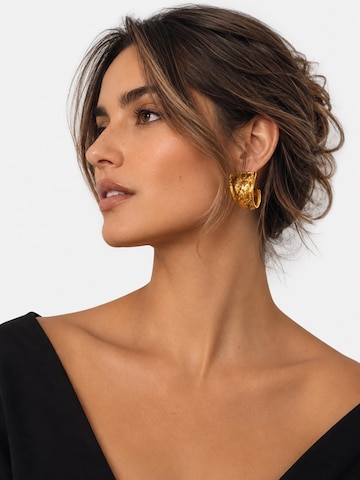 RteRme Ohrringe 'Briseis'‌‌‌‌‌ in Gold: Vorderseite