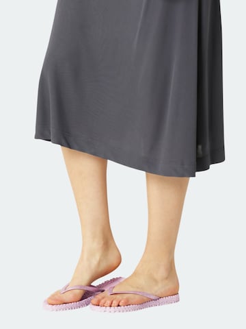ILSE JACOBSEN Teenslipper 'CHEERFUL01' in Lila: voorkant