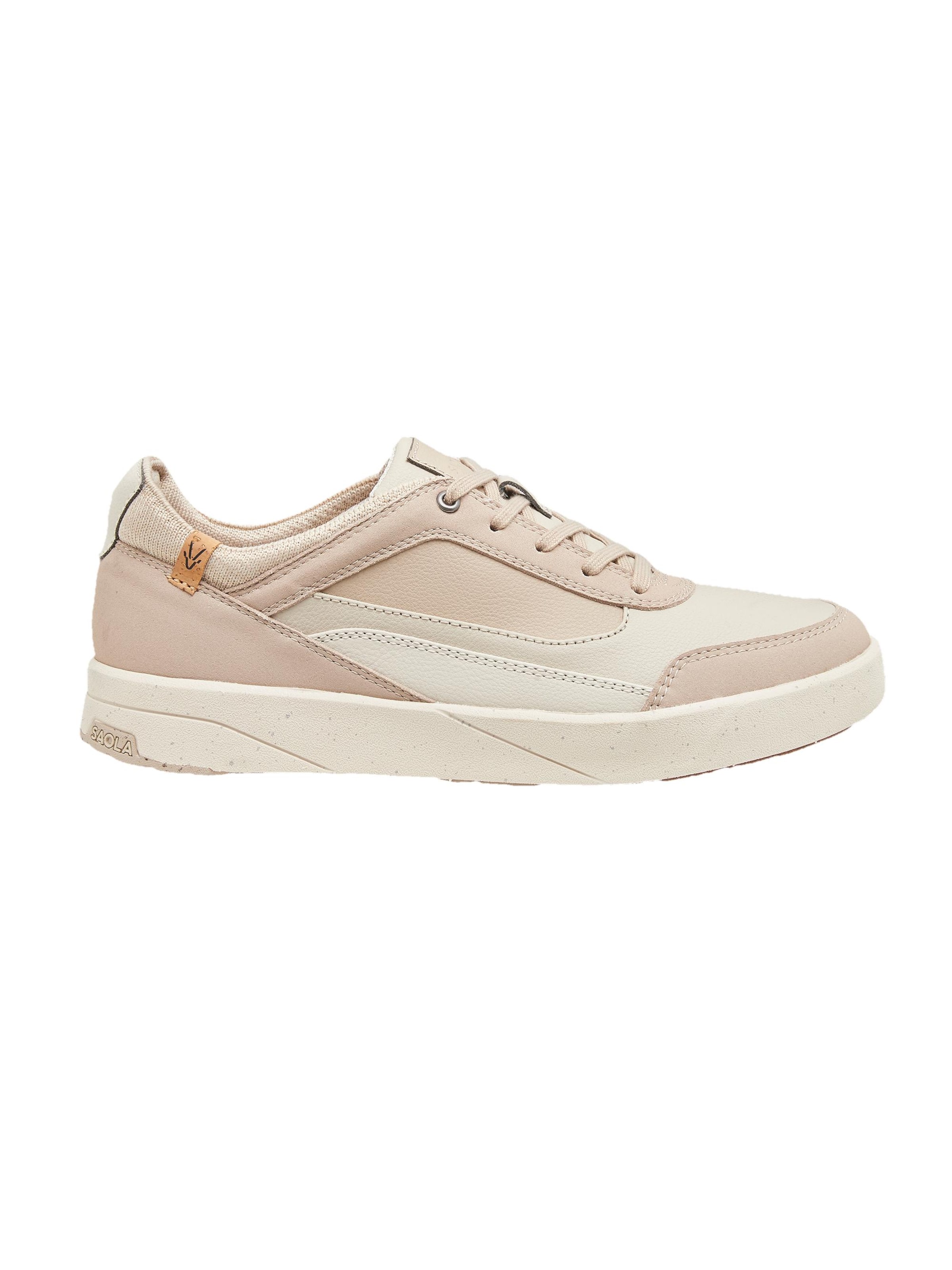 SAOLA Schnürschuh 'Quito W Cashew'‌‌‌‌‌‌‌‌ in Beige: Vorderseite