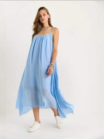 Bianco Lucci Kleid in Blau