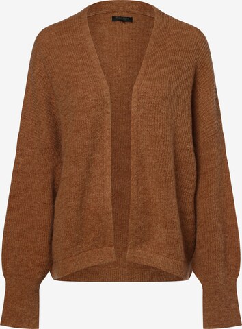 Marie Lund Knit Cardigan ' ' in Brown: front