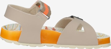 Sandales Kickers en beige