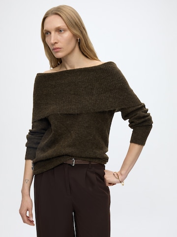 MOS MOSH Sweater 'MMMape' in Brown