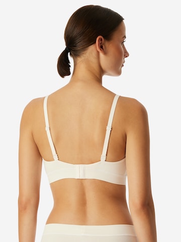 SCHIESSER Bustier BH Bustier 'Unique Cotton' in Weiß