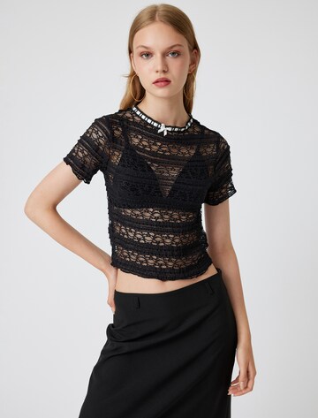 Koton Shirt in Black: front