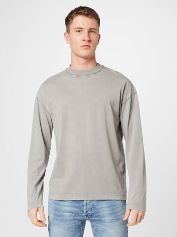 DRYKORN Shirt 'LINUS' in Grau: Vorderseite