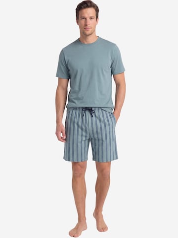 Ammann Pyjama kort 'Mix & Match' in Blauw: voorkant