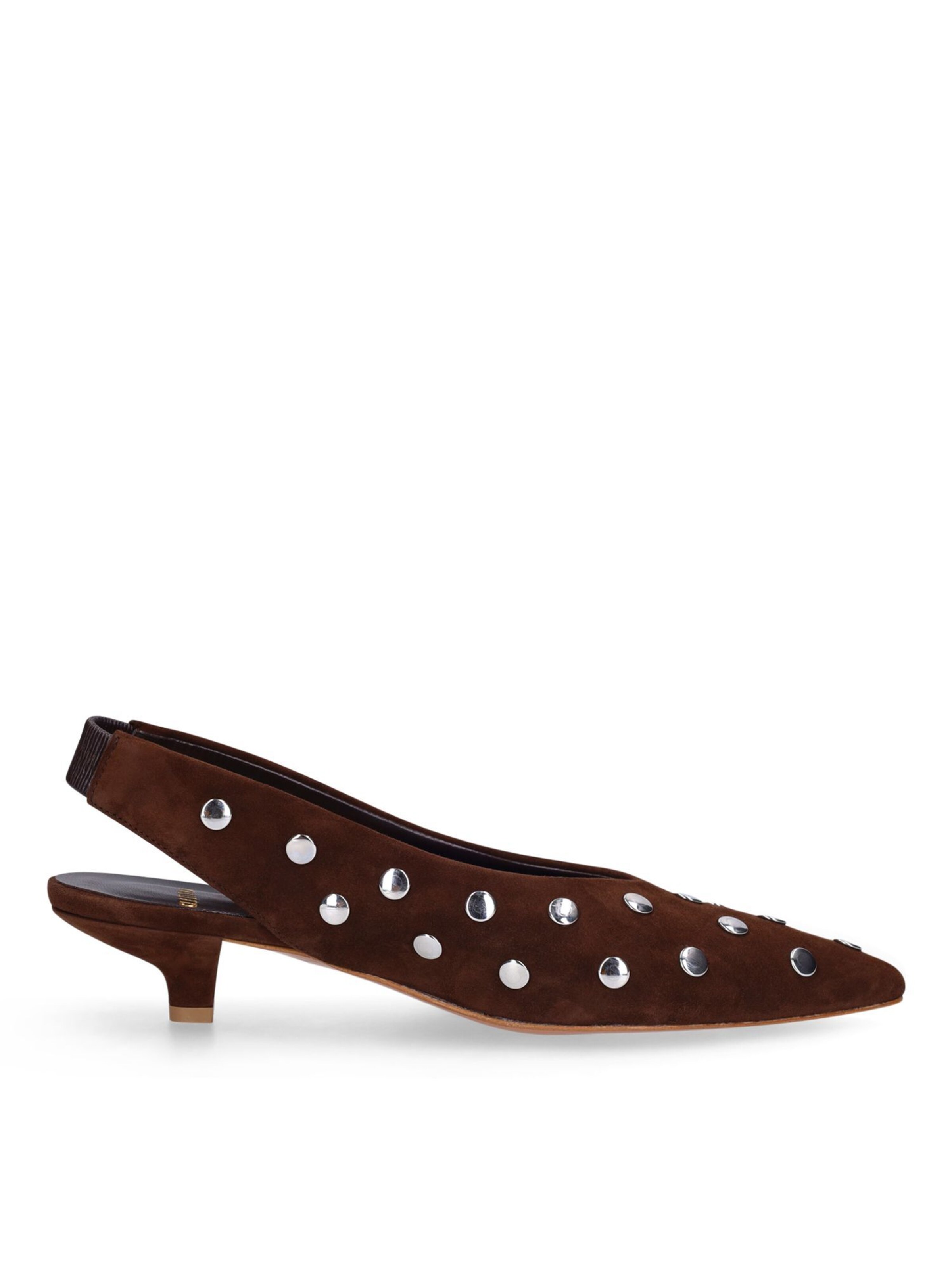 Escarpins à bride arrière MANFIELD en marron