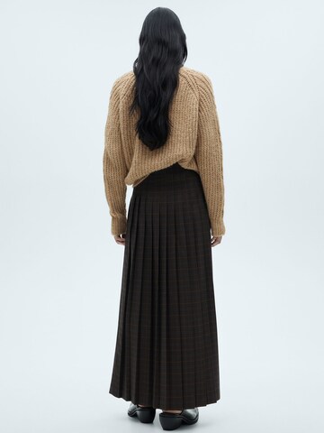 MANGO Pullover 'Solden' in Braun