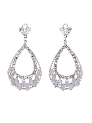 Boucles d'oreilles 'Zlatasa' AVANT-GARDE PARIS en argent : devant