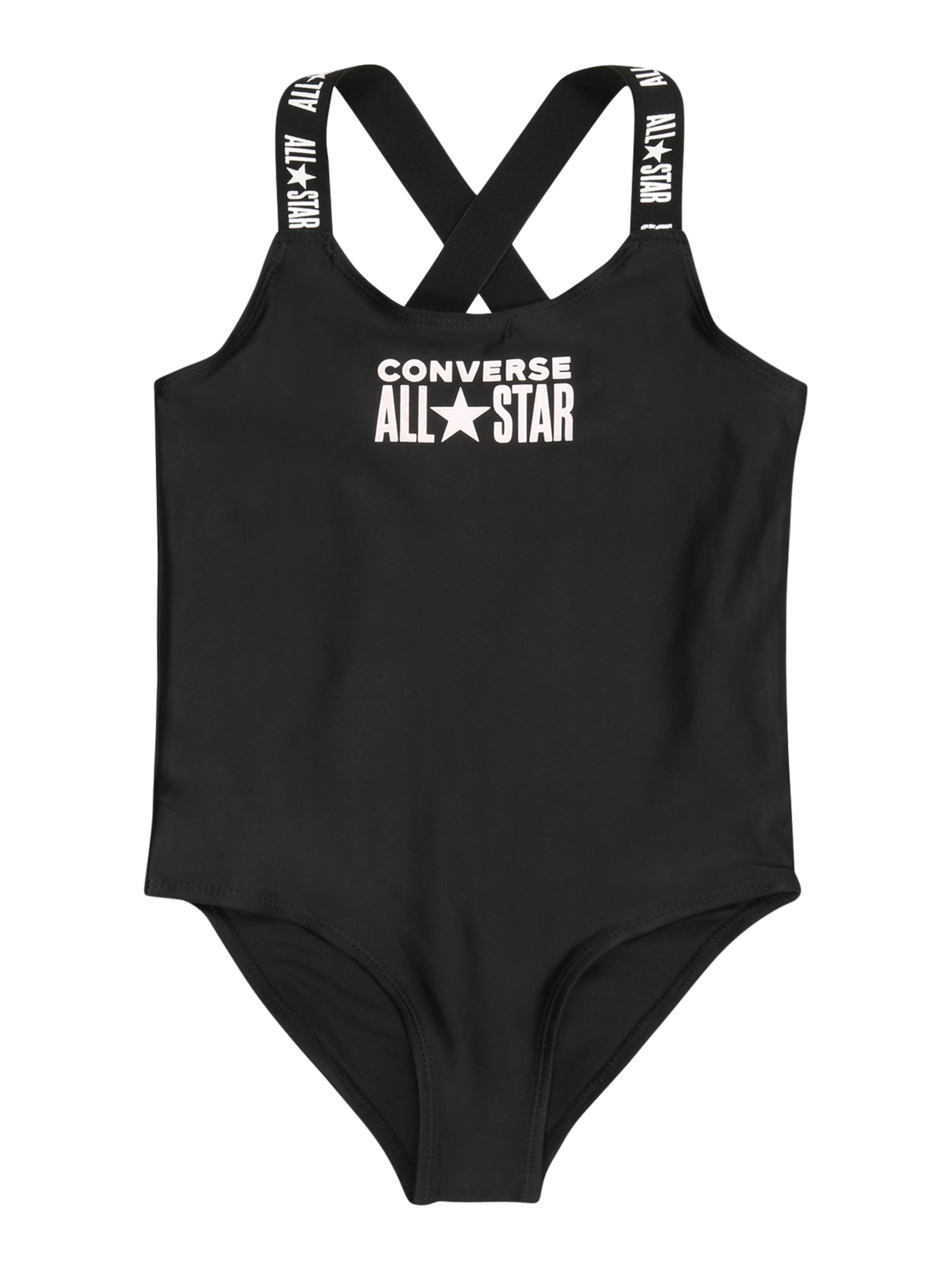 CONVERSE Ujumistrikoo, värv must: eest vaates