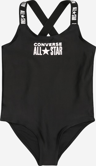 CONVERSE Maillot de bain en noir / blanc, Vue avec produit