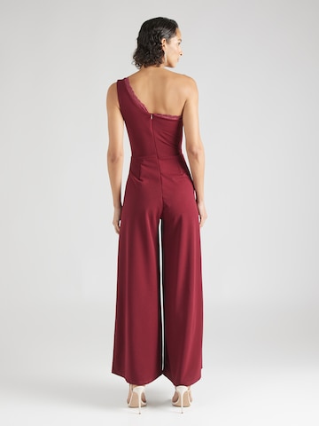 Tuta jumpsuit 'JANINE' di WAL G. in rosso