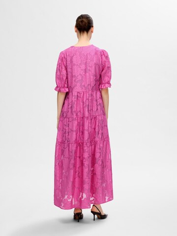Robe SELECTED en rose
